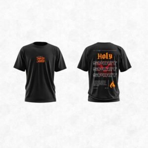 Camisa Oversized | Preta - Em Busca do Espírito Santo